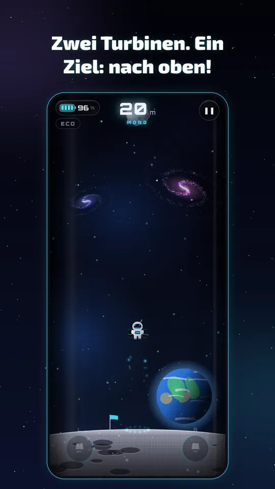 Cosmo Jet, Screenshot 1