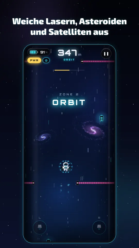 Cosmo Jet, Screenshot 2