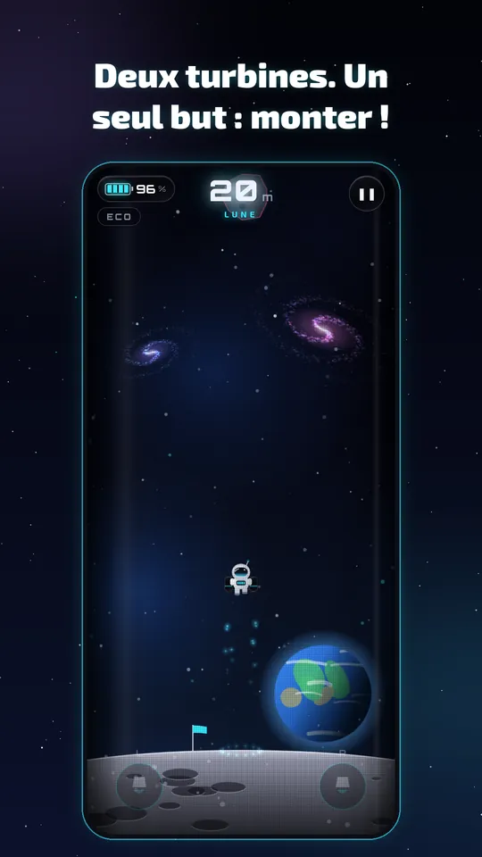 Cosmo Jet, capture d’écran 1