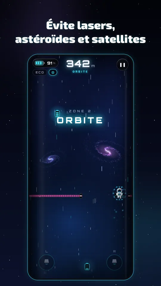 Cosmo Jet, capture d’écran 2