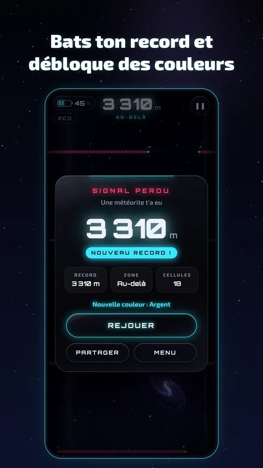 Cosmo Jet, capture d’écran 5