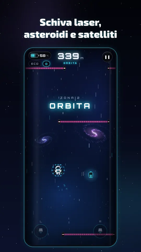 Cosmo Jet, screenshot 2