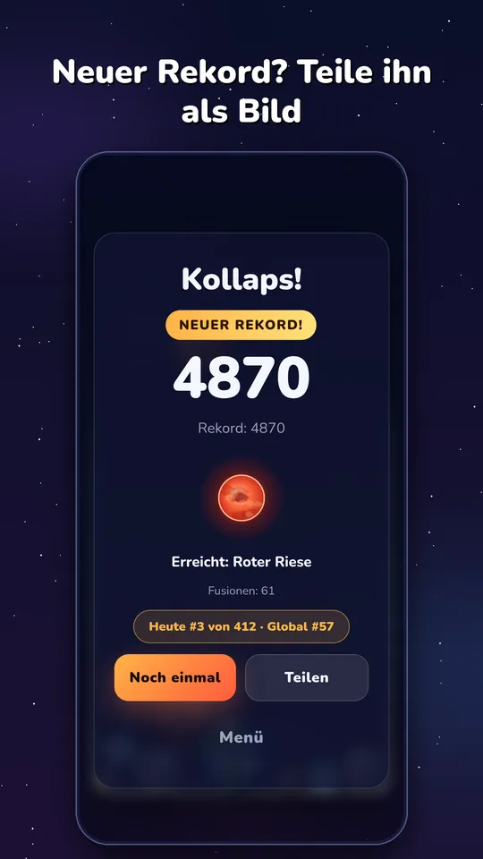 Cosmo Merge, Screenshot 4