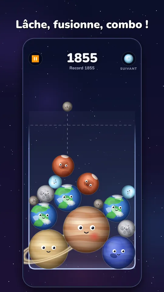 Cosmo Merge, capture d’écran 1