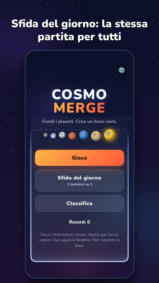 Cosmo Merge, screenshot 5